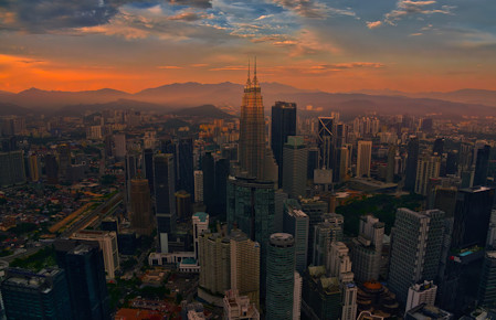 Aerial view, Architecture, Buildings, Cityscape, Cityview, Photography, Sky, Skyscraper, Skyscrapers, Sunset, Travel, Urban